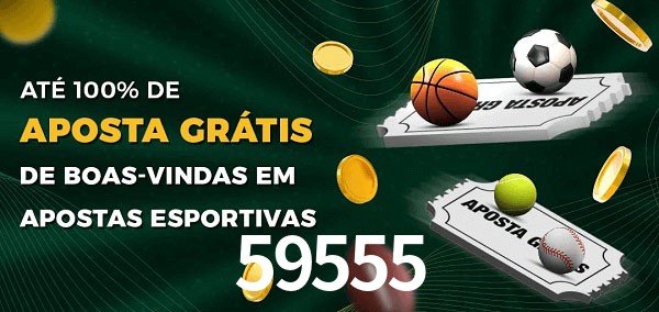 59555 Ate 100% de Aposta Gratis