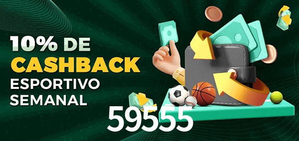 10% de bônus de cashback na 59555