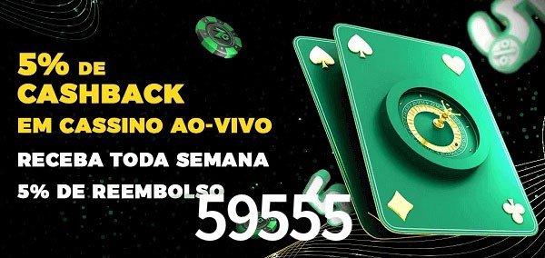 Promoções do cassino ao Vivo 59555